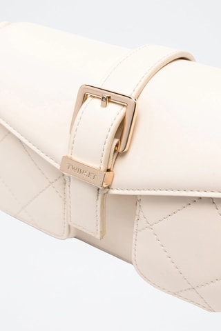 Bandolera de piel - Crudo