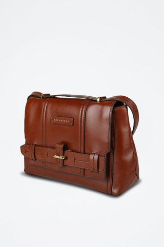 Bandolera de piel Vigna Nuovo - Camel