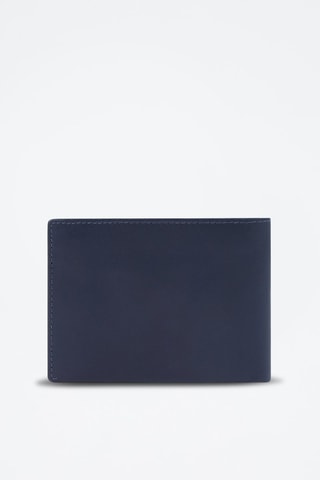 Cartera de piel - Azul marino