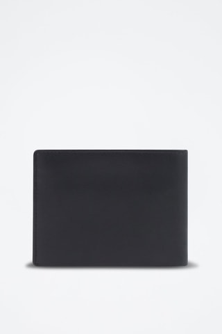 Cartera de piel - Negro