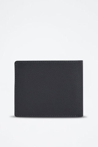 Cartera de piel - Azul marino