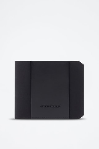 Cartera de piel - Negro