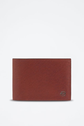 Cartera de piel - Rojo teja