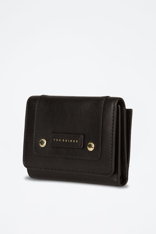 Cartera de piel - Negro