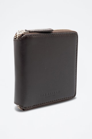 Cartera de piel - Negro