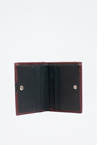 Cartera de piel Utah - Burdeos