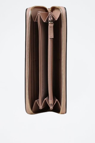 Cartera de piel - Beige