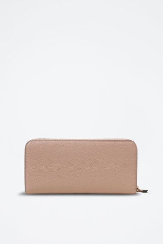 Cartera de piel - Beige