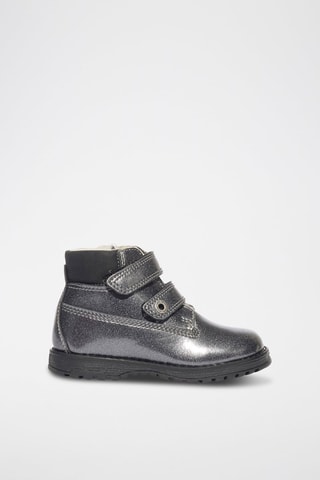 Botines de piel Play Casual - Gris