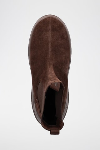 Botines Chelsea de nobuk Luna - Marrón