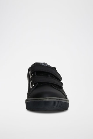 Zapatillas de piel bovina Caleb - Negro