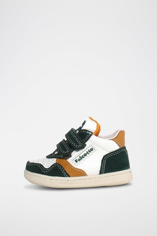 Zapatillas de piel bovina - Blanco