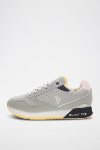 Zapatillas de cuña Nobil - Gris