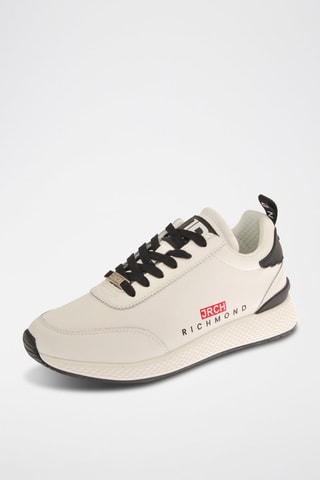 Zapatillas de piel bovina - Blanco