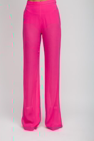 Pantalón de tiro alto - Fucsia
