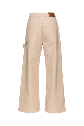 Pantalón cargo - Beige