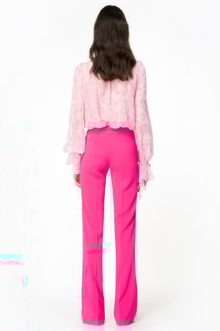 Pantalón de tiro alto - Rosa