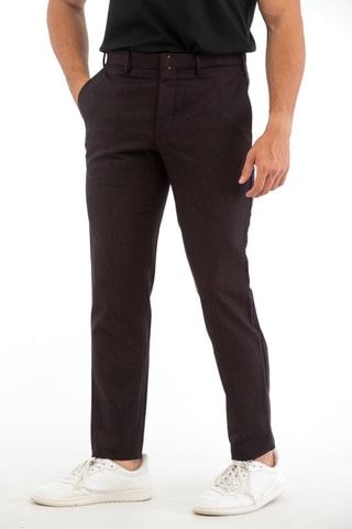 Pantalón de lana - Burdeos - Incotex