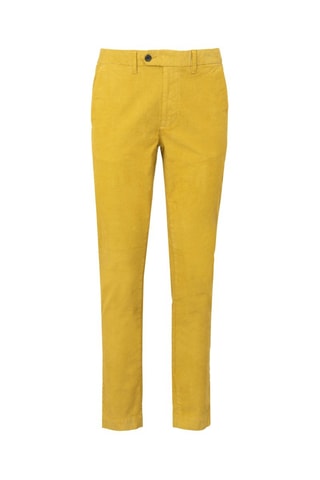 Pantalón chino de pana - Mostaza