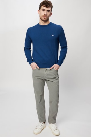 Pantalón slim fit - Gris oscuro