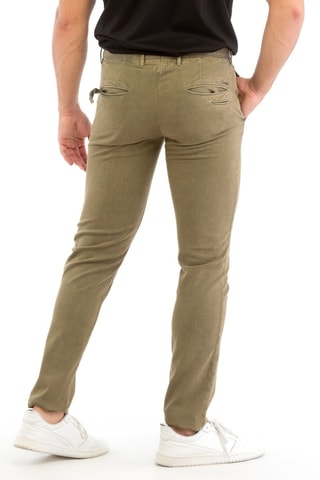 Pantalón slim fit - Verde - Incotex