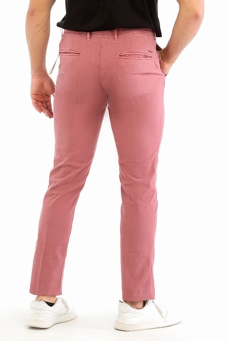 Pantalón slim fit - Rosa - Incotex