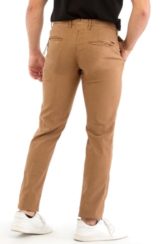 Pantalón slim fit - Camel - Incotex