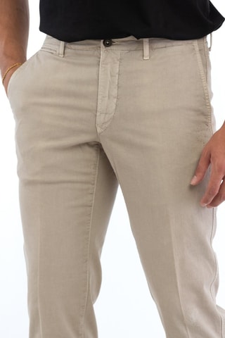 Pantalón regular fit - Beige - Incotex