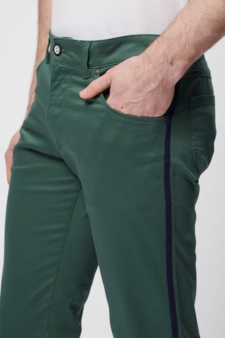 Pantalón recto - Verde oscuro