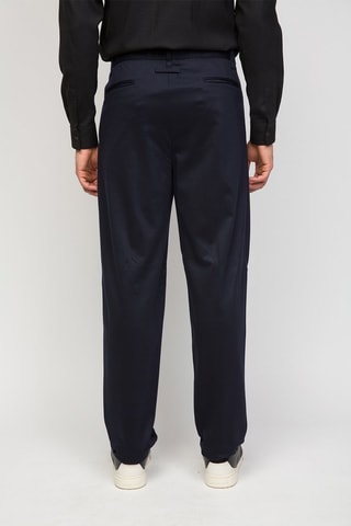 Pantalón recto - Azul marino - Emporio Armani