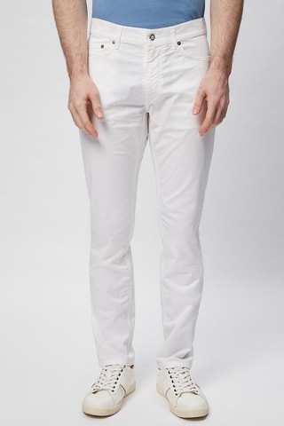 Pantalón recto - Blanco - Harmont & Blaine