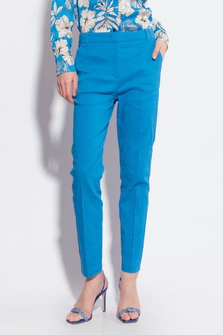 Pantalón de lino - Azul