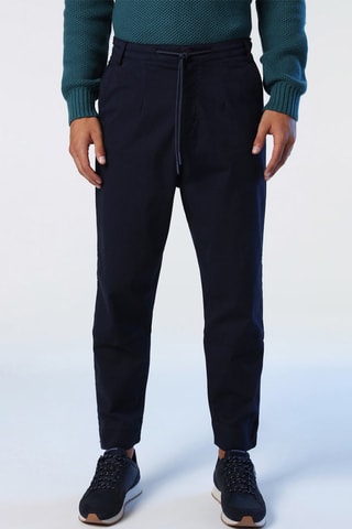 Pantalón recto 7/8 - Azul marino