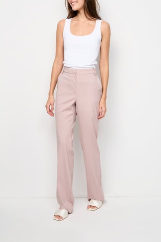 Pantalón recto - Rosa viejo