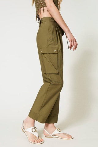 Pantalón cargo - Verde