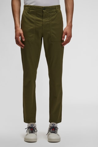 Pantalón recto - Oliva