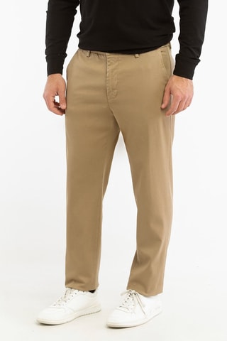 Pantalón recto - Beige