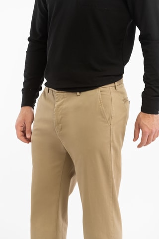 Pantalón recto - Beige