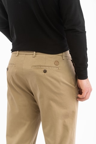 Pantalón recto - Beige