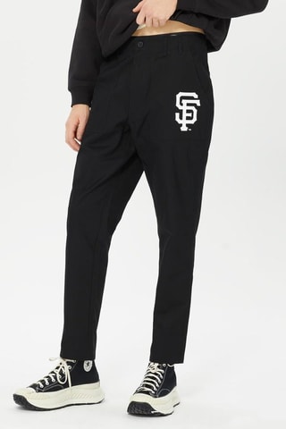 Pantalón recto Giants San Francisco - Negro