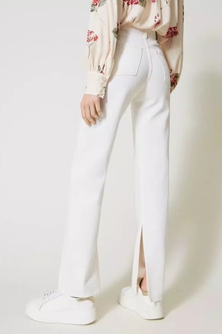 Vaquero regular fit - Blanco