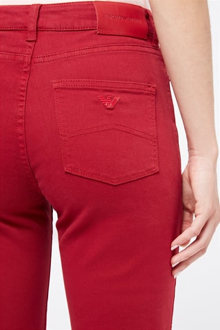 Vaquero recto Emporio Armani - Rojo