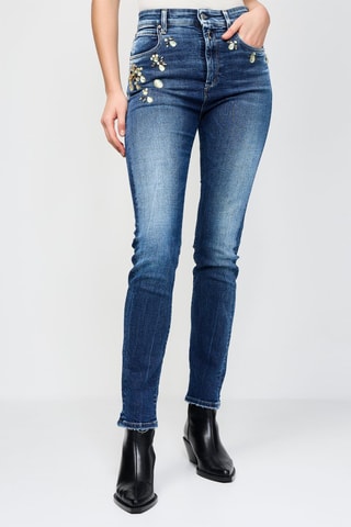 Vaquero slim fit Neneh - Azul