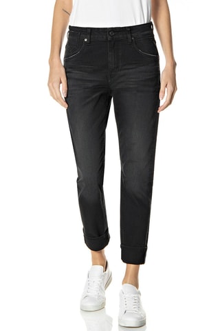 Vaquero slim fit Boyfit Marty - Negro