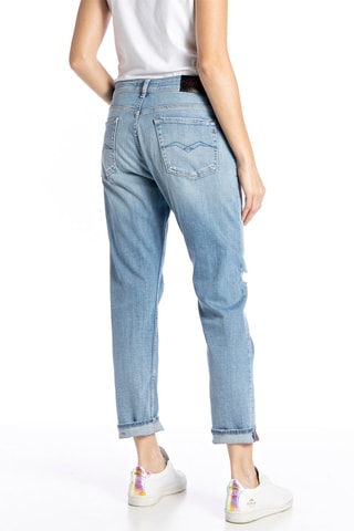 Vaquero slim fit Boyfit Marty - Azul