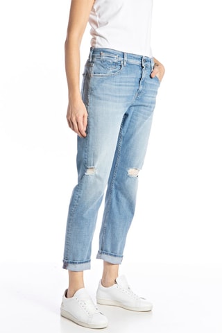 Vaquero slim fit Boyfit Marty - Azul