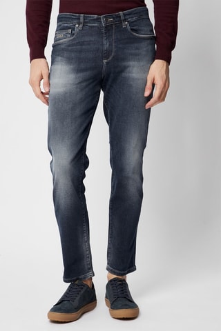 Vaquero slim fit 7/8 - Azul -­ Harmont & Blaine