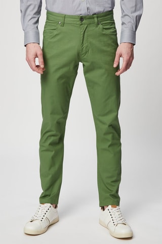 Vaquero recto - Verde