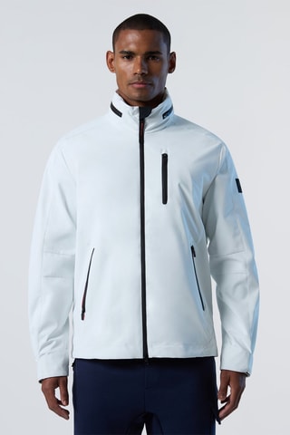 Chaqueta con capucha - Blanco