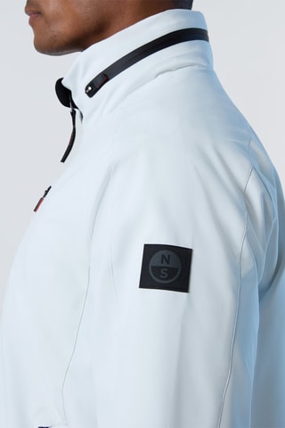 Chaqueta con capucha - Blanco